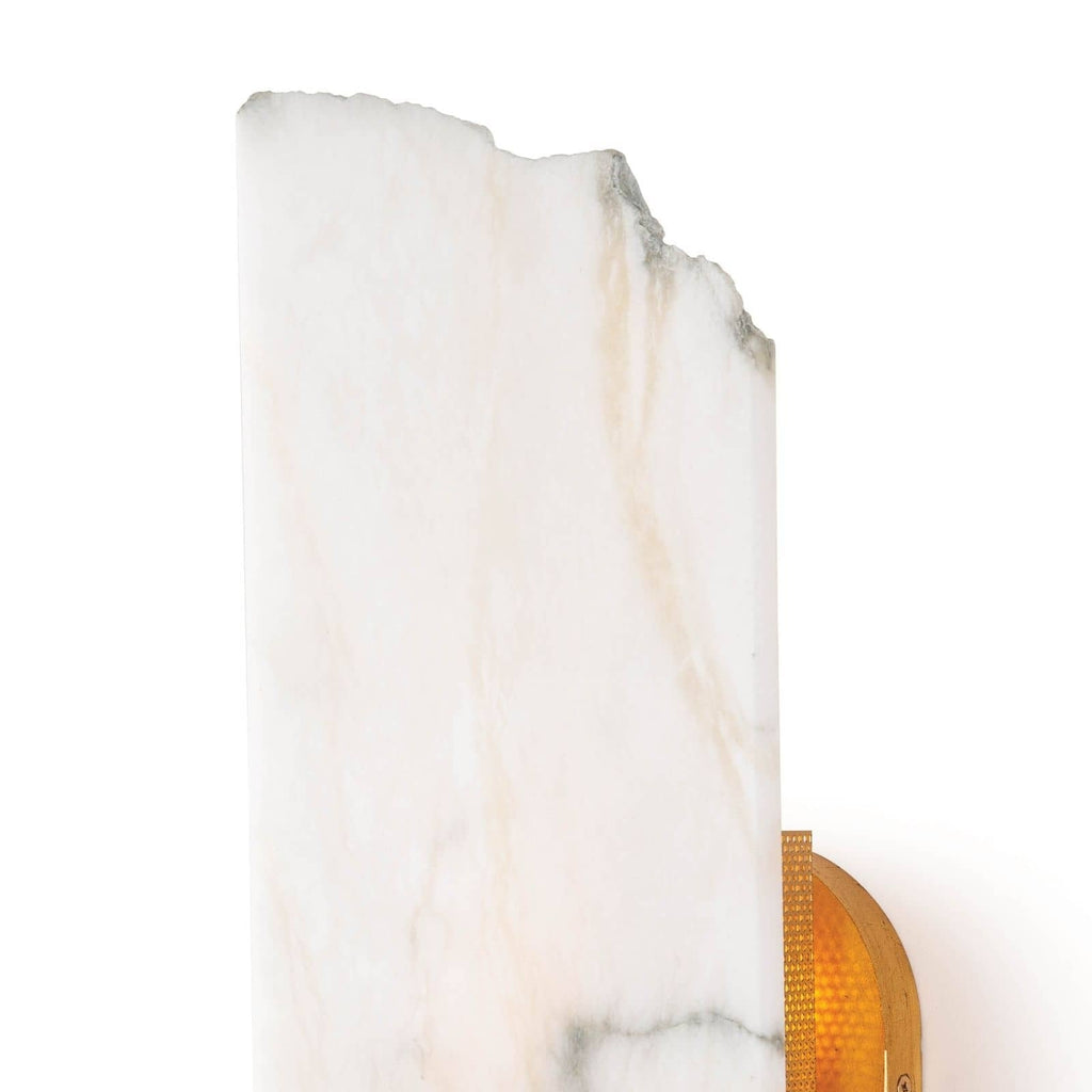 Olphaiel Applique Murale Laiton Albâtre Minimaliste Moderne - Neutralighting