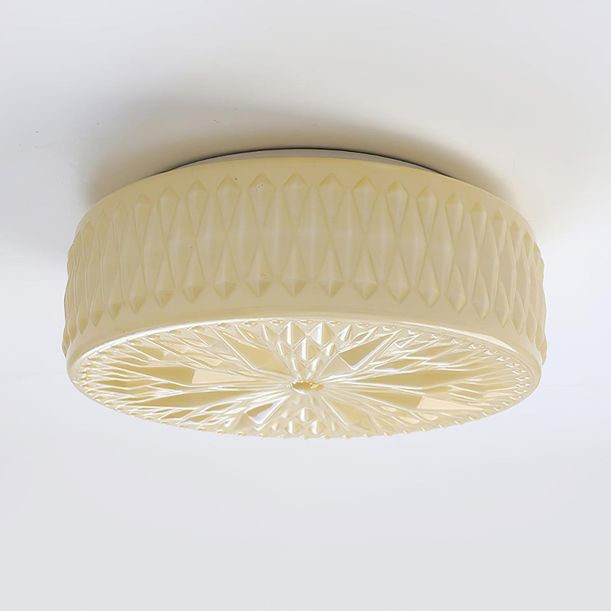 Solara Plafonnier en Verre à Abat-jour Moderne Lune - Neutralighting