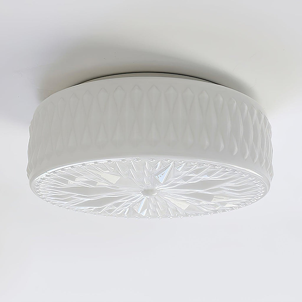 Solara Plafonnier en Verre à Abat-jour Moderne Lune - Neutralighting