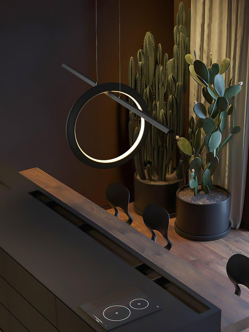 Orioner Suspension Lampe en Gel de Silice - Neutralighting