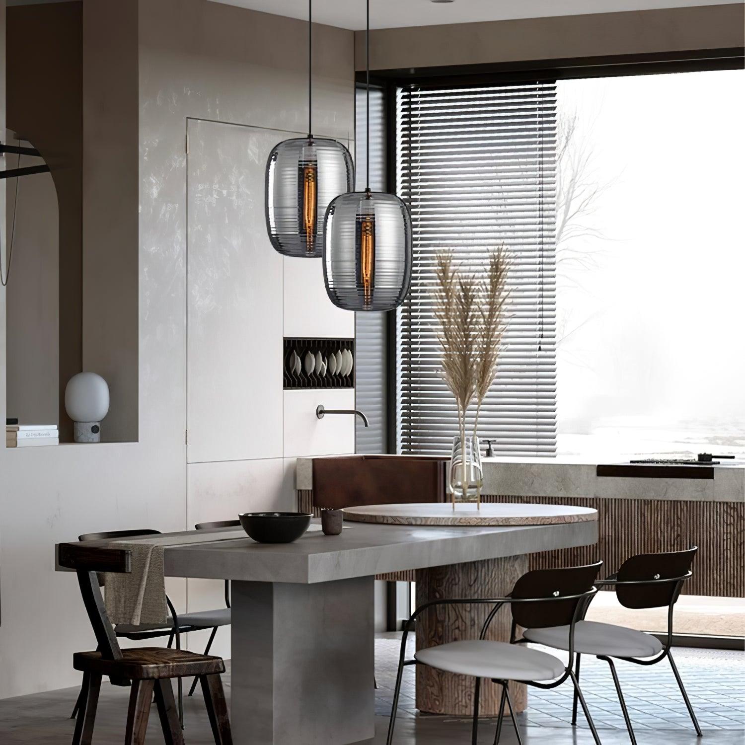 Zetheor Suspension en Verre Élégante - Neutralighting