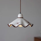 Kora Lampe Pendante Abat-jour Céramique Ondulé - Neutralighting