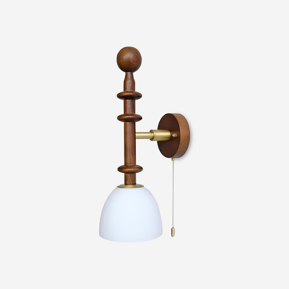 Pivelo Applique Murale en Bois Vintage - Neutralighting
