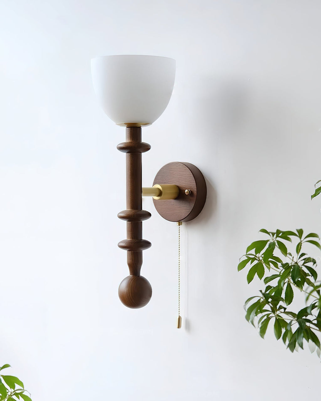 Pivelo Applique Murale en Bois Vintage - Neutralighting