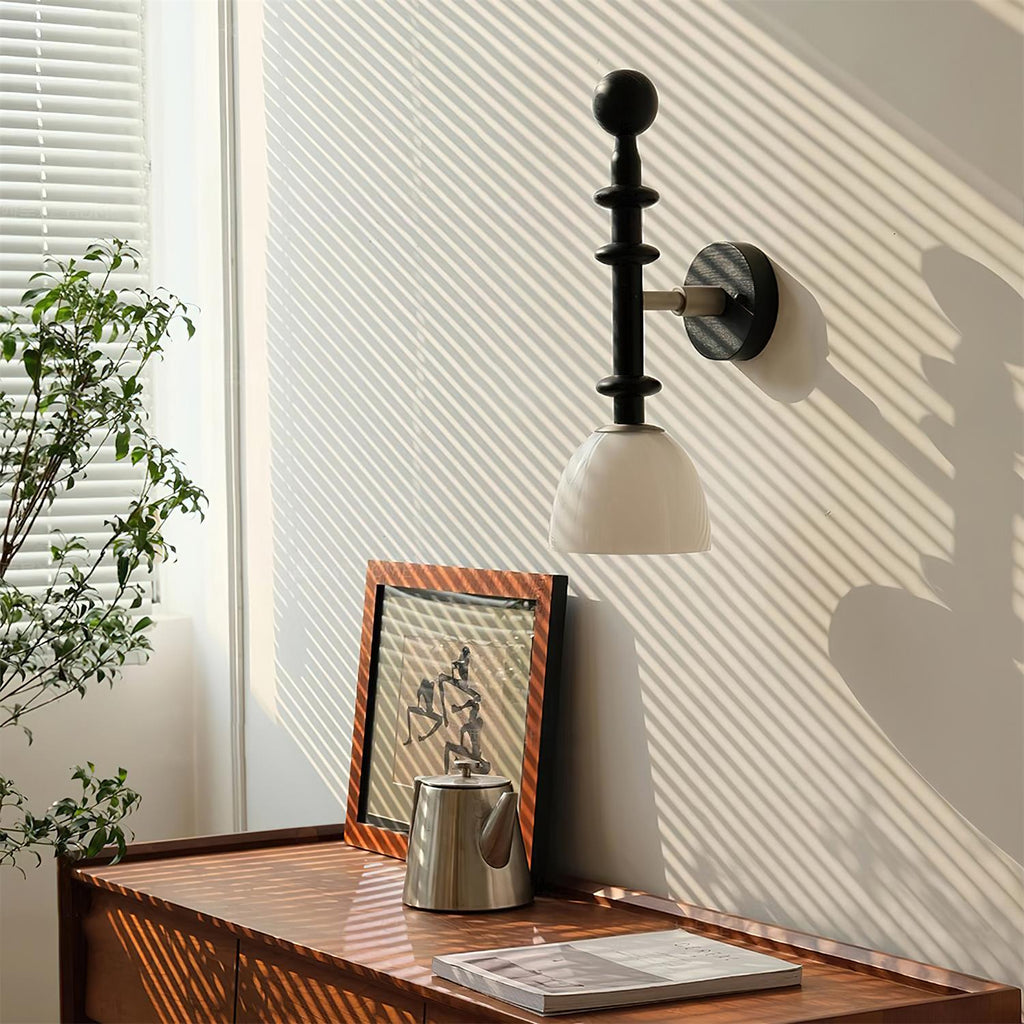 Pivelo Applique Murale en Bois Vintage - Neutralighting