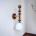 Pivelo Applique Murale en Bois Vintage - Neutralighting