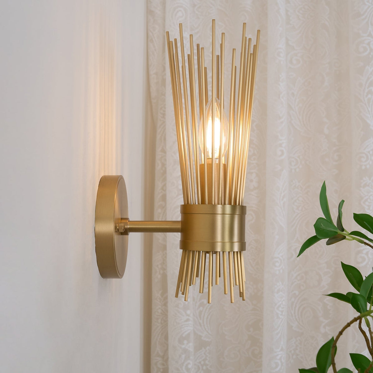 Thresher Lampe Murale en Laiton Luxe avec Bougie - Neutralighting