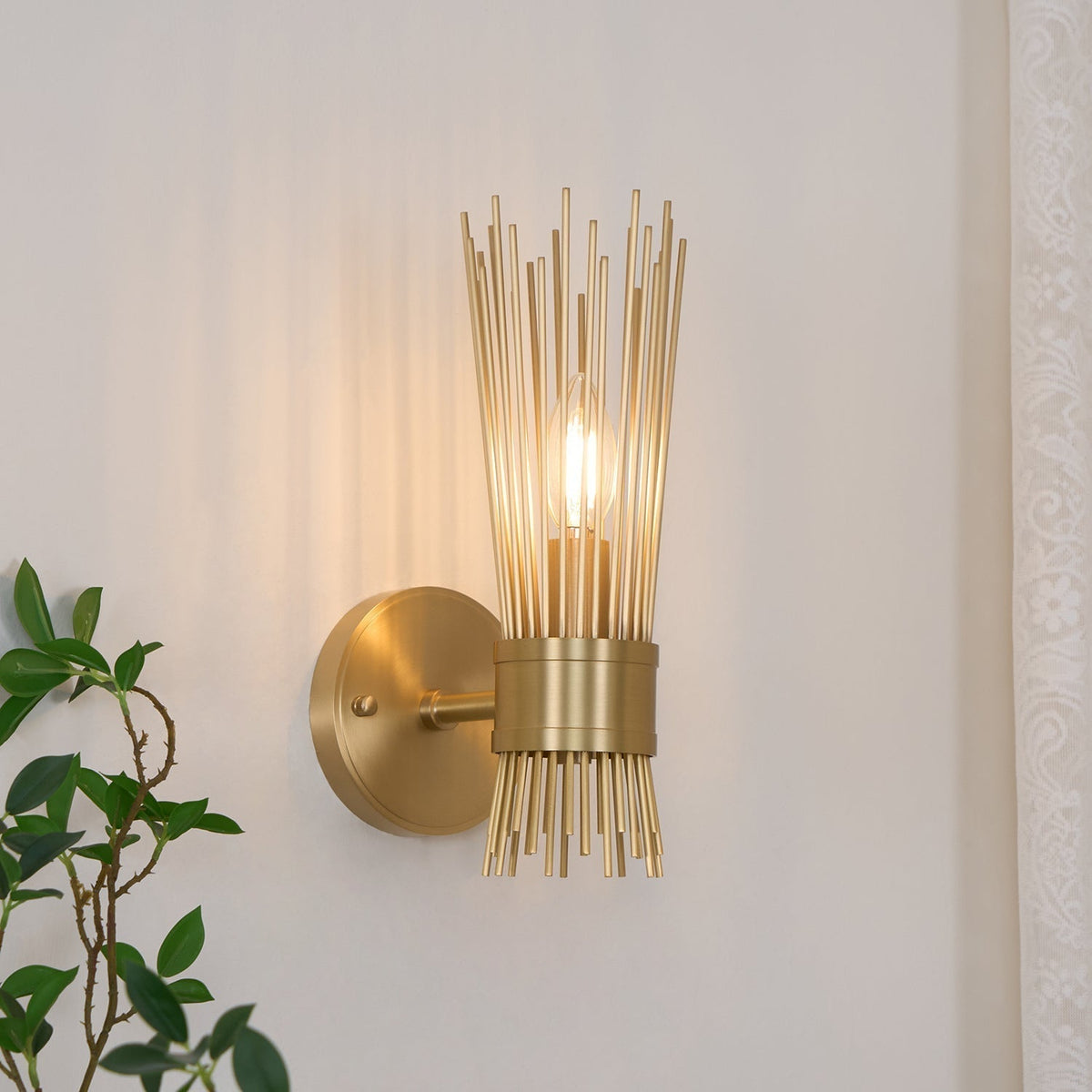 Thresher Lampe Murale en Laiton Luxe avec Bougie - Neutralighting