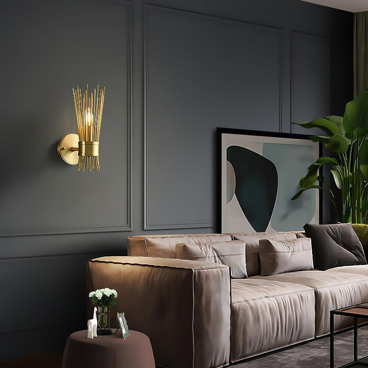 Thresher Lampe Murale en Laiton Luxe avec Bougie - Neutralighting