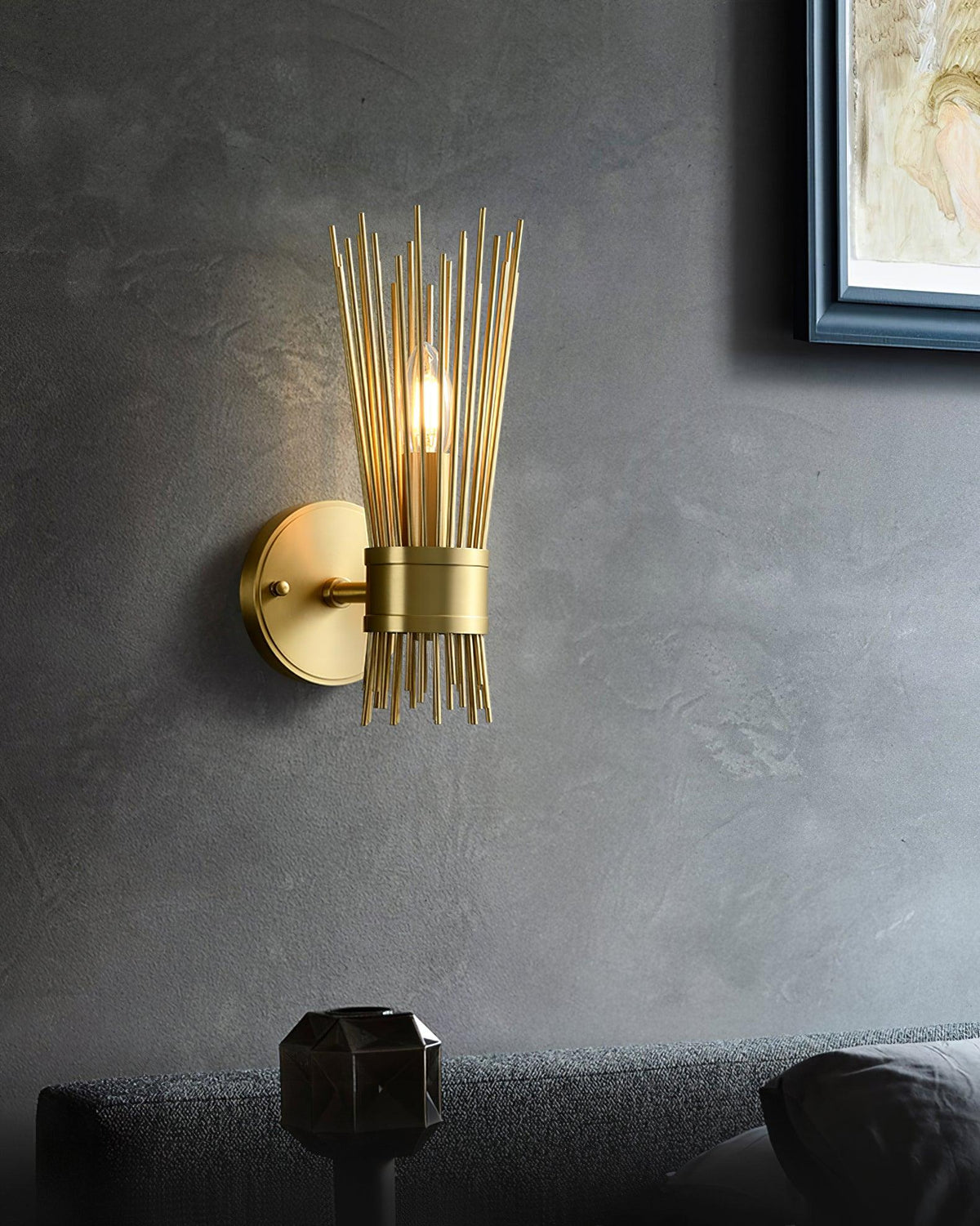 Thresher Lampe Murale en Laiton Luxe avec Bougie - Neutralighting