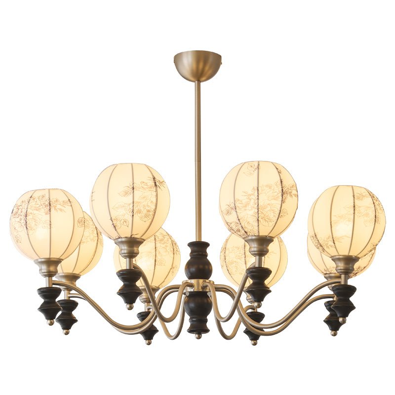 Osilan Lustre Vintage Traditionnel Élégant en Bois - Neutralighting