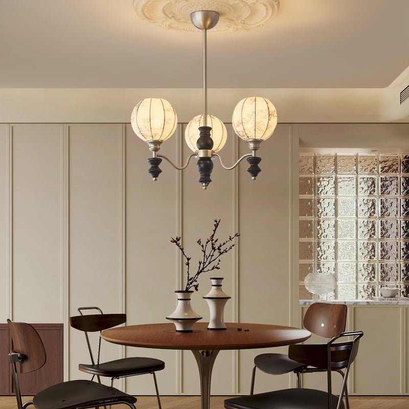 Osilan Lustre Vintage Traditionnel Élégant en Bois - Neutralighting