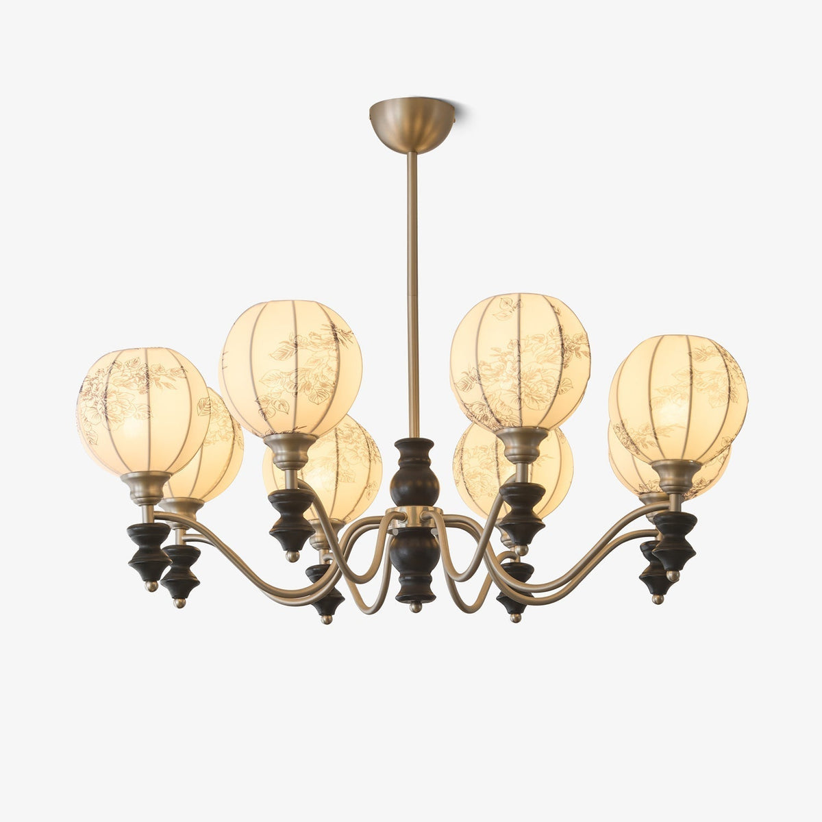 Osilan Lustre Vintage Traditionnel Élégant en Bois - Neutralighting