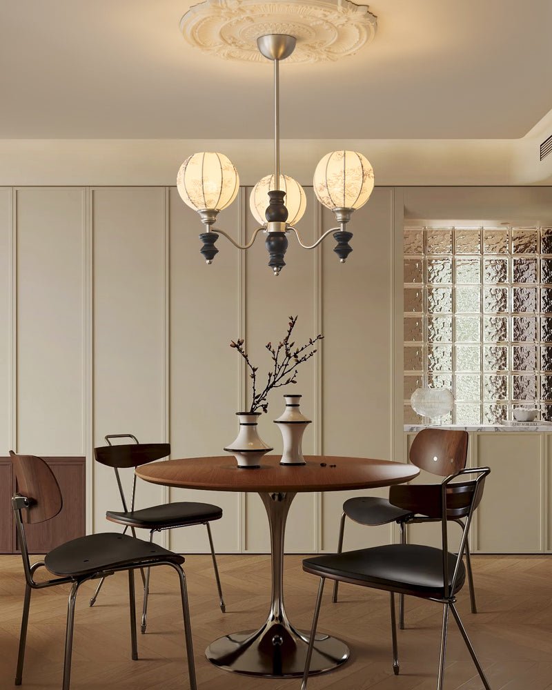 Osilan Lustre Vintage Traditionnel Élégant en Bois - Neutralighting