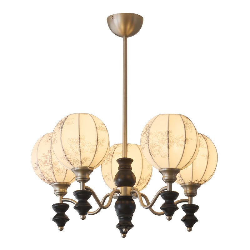 Osilan Lustre Vintage Traditionnel Élégant en Bois - Neutralighting