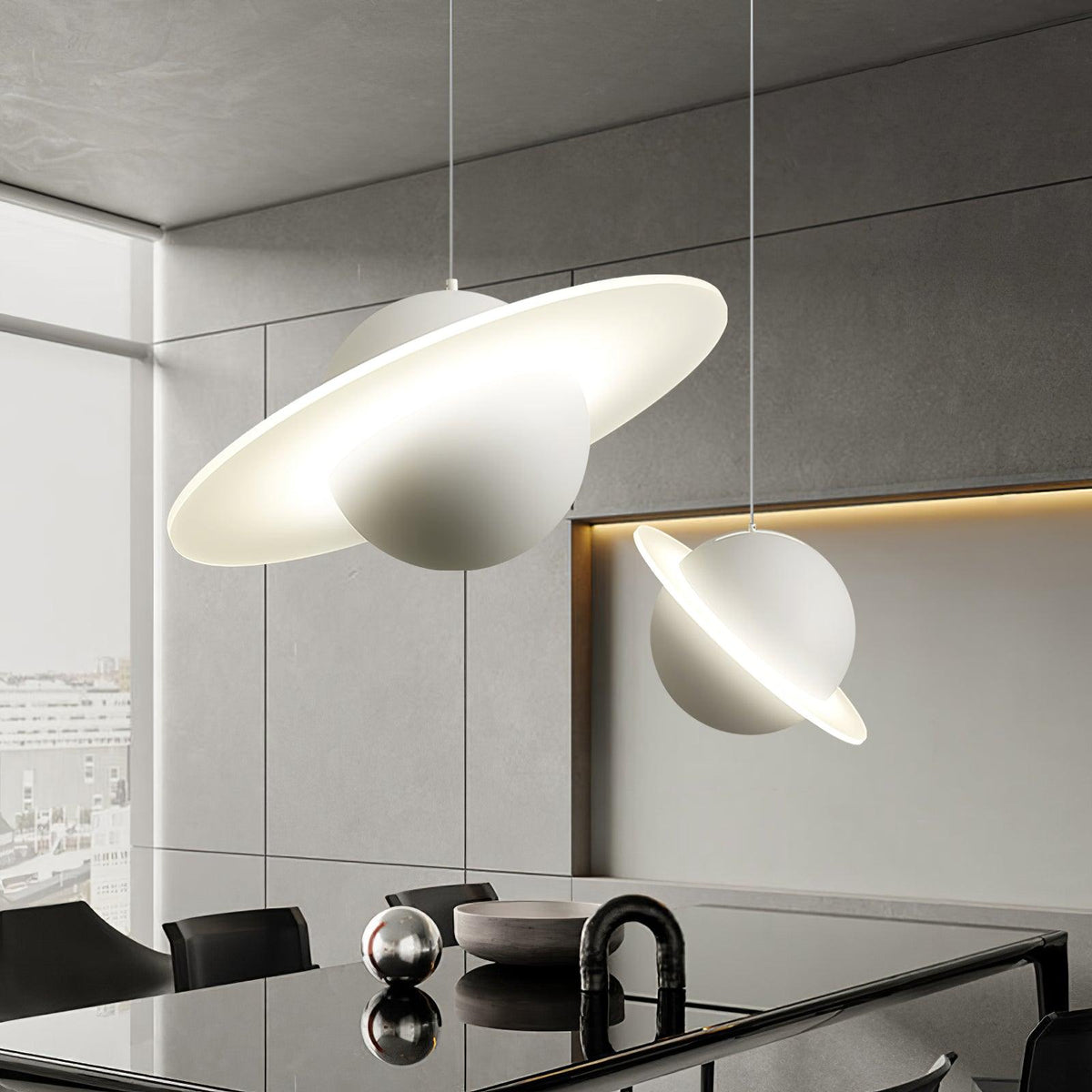 Calenor Suspension Métal Contemporaine - Neutralighting