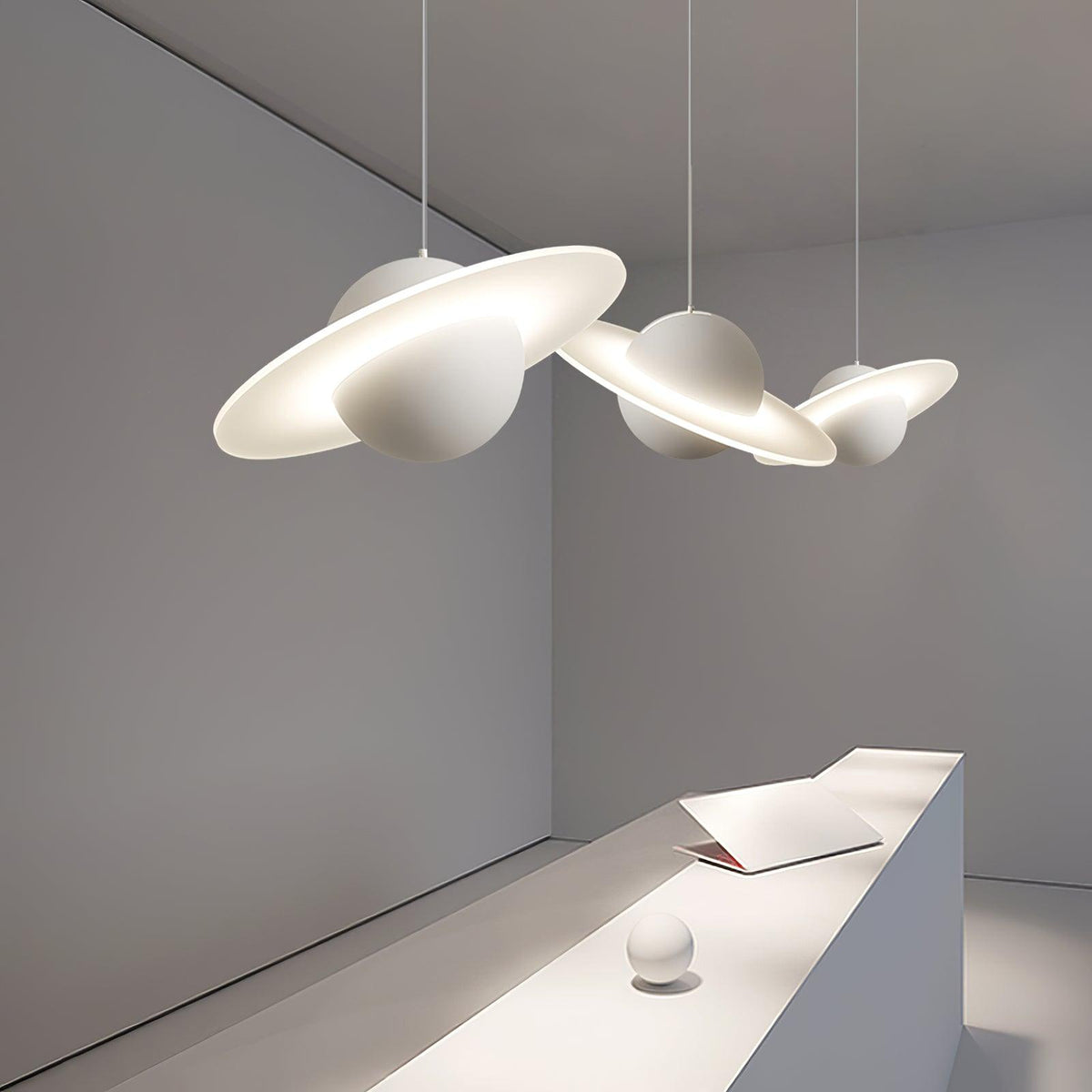 Calenor Suspension Métal Contemporaine - Neutralighting