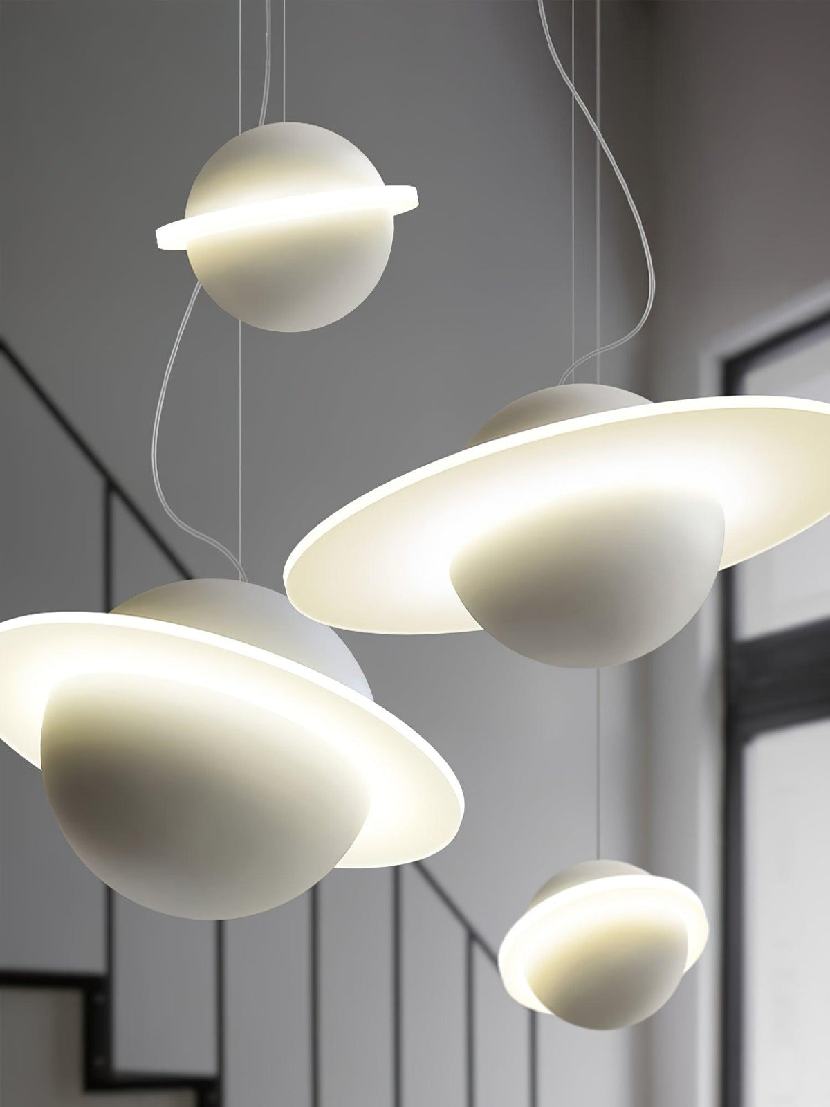 Calenor Suspension Métal Contemporaine - Neutralighting
