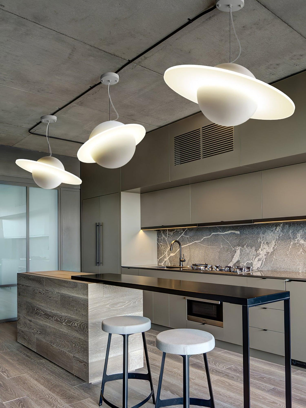 Calenor Suspension Métal Contemporaine - Neutralighting