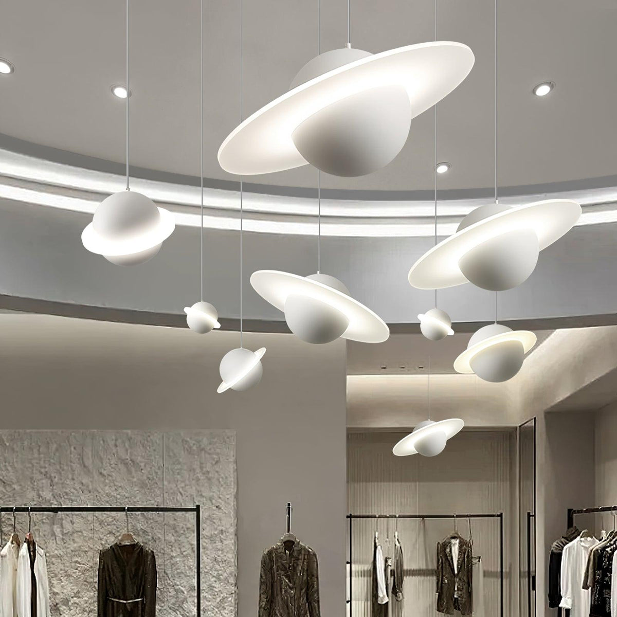 Calenor Suspension Métal Contemporaine - Neutralighting