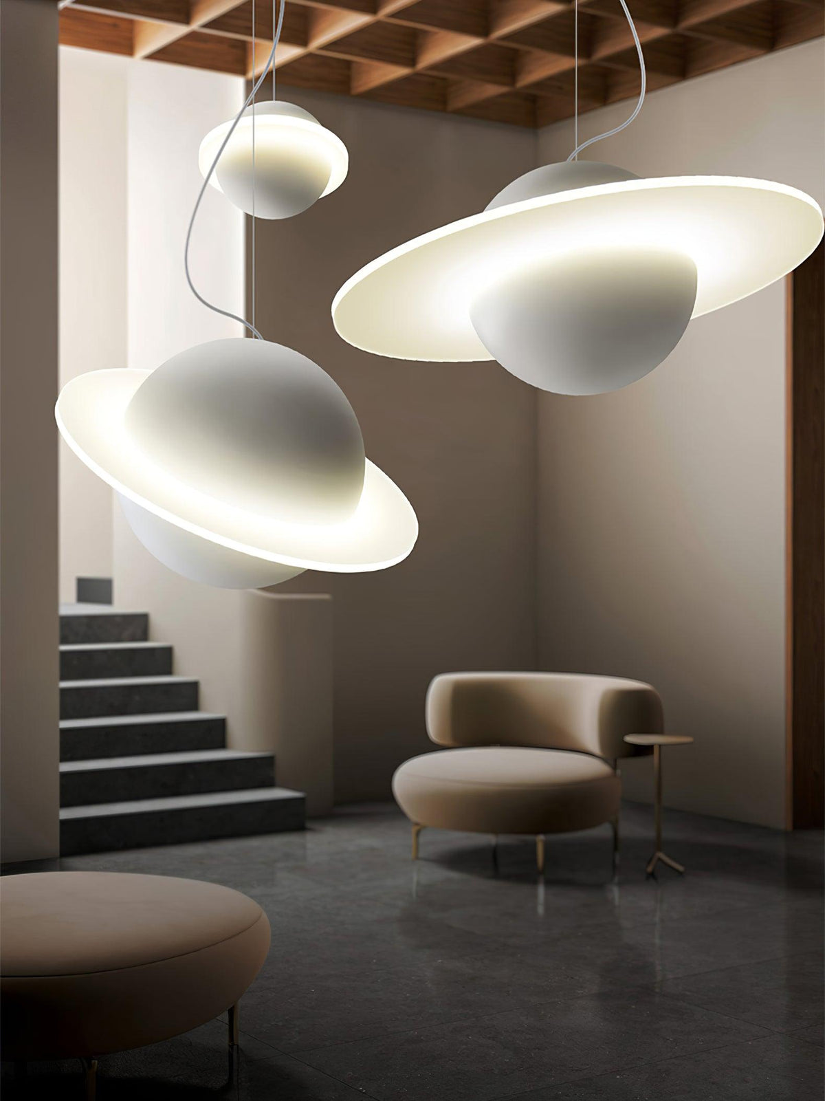 Calenor Suspension Métal Contemporaine - Neutralighting