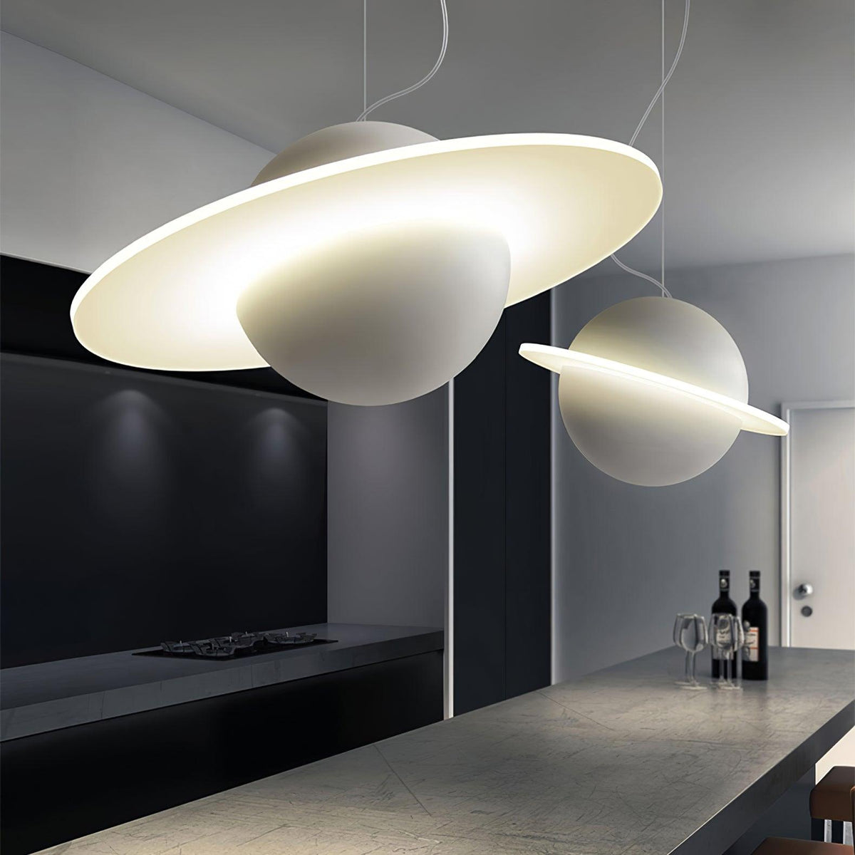 Calenor Suspension Métal Contemporaine - Neutralighting
