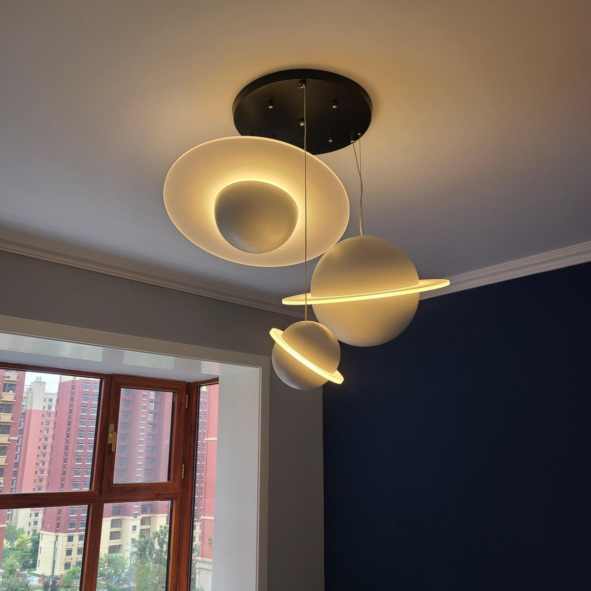Calenor Suspension Métal Contemporaine - Neutralighting