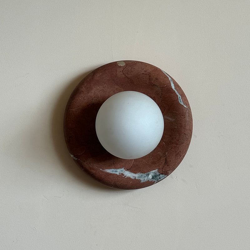 Orli Applique Murale Moderne et Minimaliste en Travertin - Neutralighting