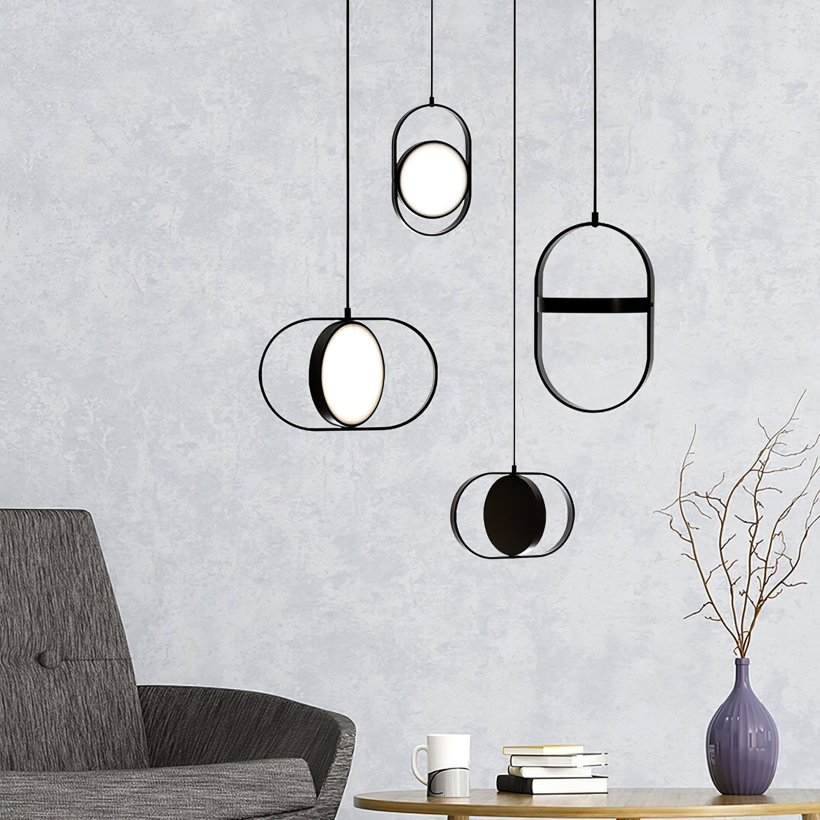 Veloren Suspension Industrielle Classique - Neutralighting