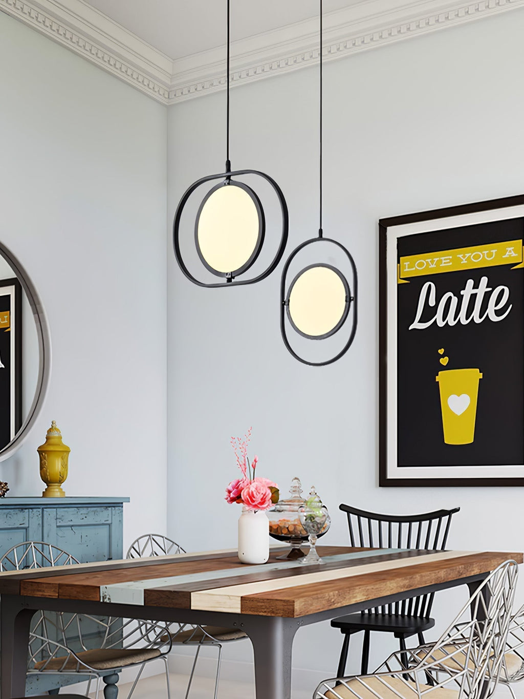 Veloren Suspension Industrielle Classique - Neutralighting