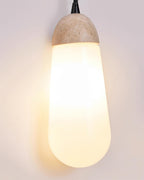 Ritta Applique Murale Travertin Forme Goutte - Neutralighting