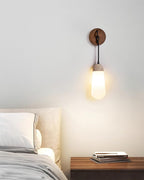Ritta Applique Murale Travertin Forme Goutte - Neutralighting