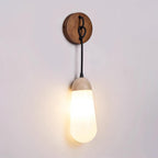 Ritta Applique Murale Travertin Forme Goutte - Neutralighting