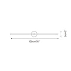 Applique Murale Minimaliste Linéaire Tige Double Accent Moderne Style - Neutralighting