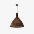Nytheos Lampe Suspension en Rotin Naturel Artistique - Neutralighting