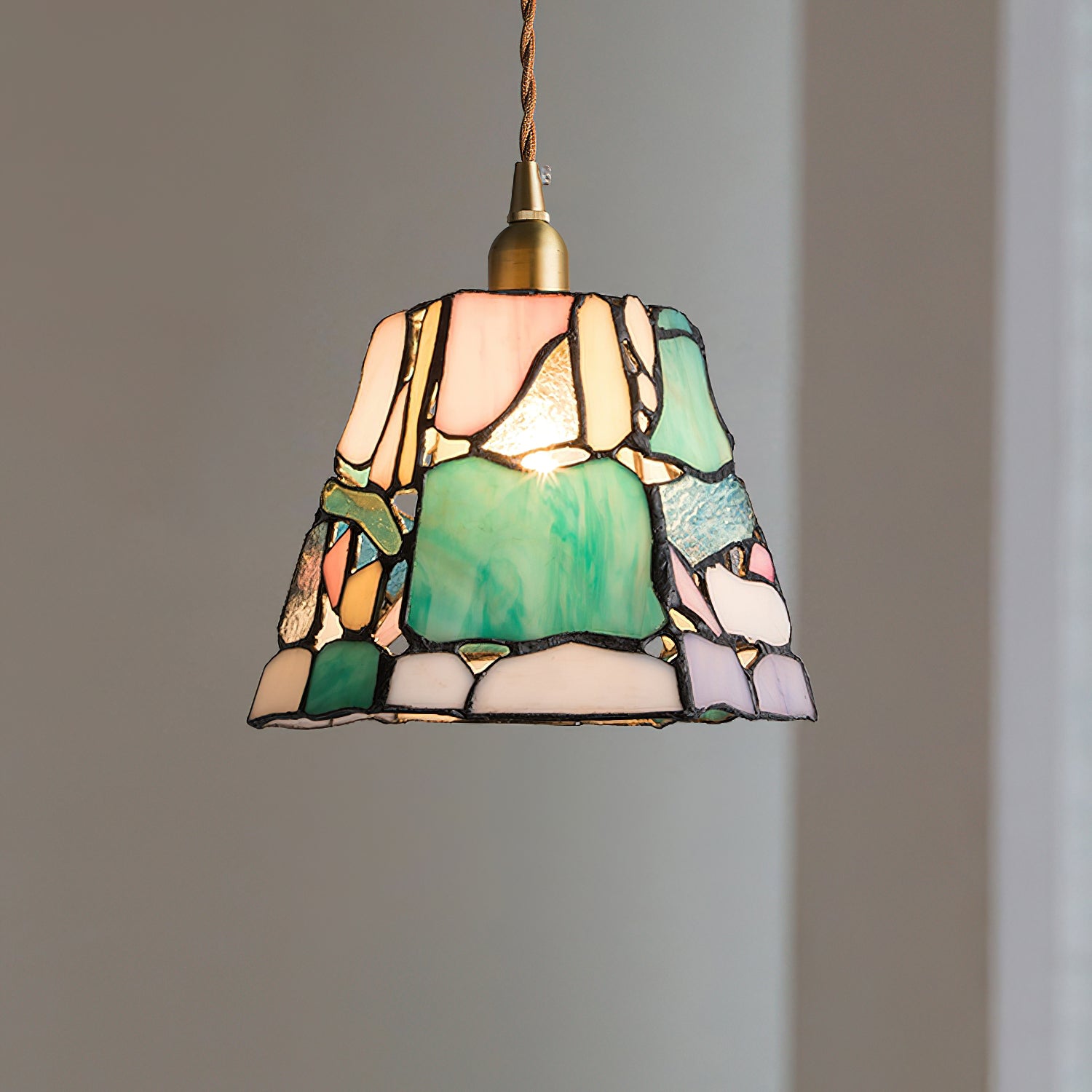 Mavine Suspension en vitrail de style Tiffany - Neutralighting