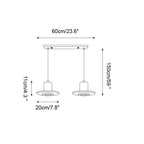 Ritta Lampe Pendante Travertin Silhouette Haut-de‐Forme - Neutralighting
