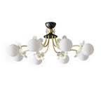 Orlaeila Art Floraison Fleur Verre Lustre - Neutralighting