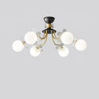 Orlaeila Art Floraison Fleur Verre Lustre - Neutralighting