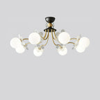Orlaeila Art Floraison Fleur Verre Lustre - Neutralighting