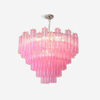 Kamenicky Lustre Cascades de Verre en Niveaux - Neutralighting
