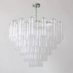 Kamenicky Lustre Cascades de Verre en Niveaux - Neutralighting