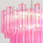Kamenicky Lustre Cascades de Verre en Niveaux - Neutralighting
