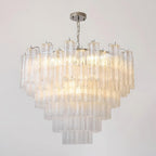 Kamenicky Lustre Cascades de Verre en Niveaux - Neutralighting