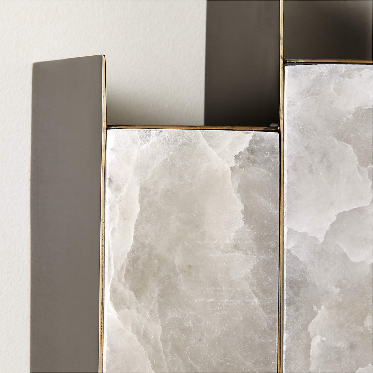 Vavynor Applique Murale Laiton Albâtre Créativité Individuelle - Neutralighting