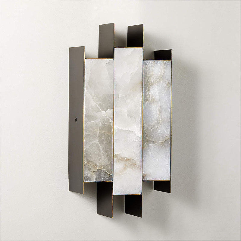 Vavynor Applique Murale Laiton Albâtre Créativité Individuelle - Neutralighting