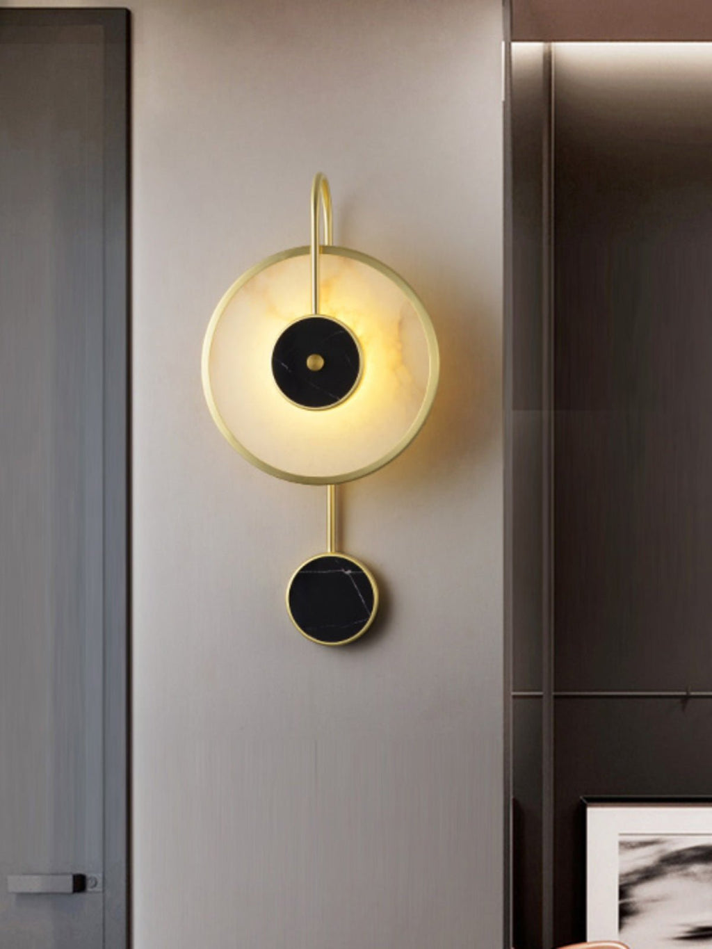 Orphaa Applique Murale en Marbre d'Albâtre - Neutralighting