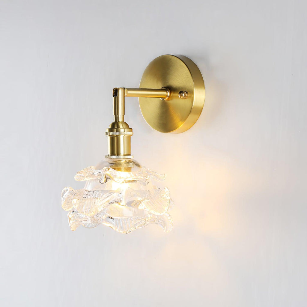 Petal Applique Murale Vintage en Laiton - Neutralighting