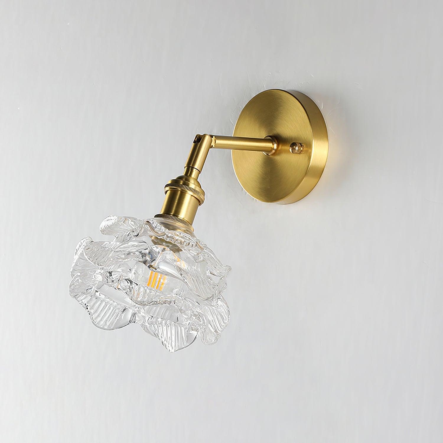 Petal Applique Murale Vintage en Laiton - Neutralighting