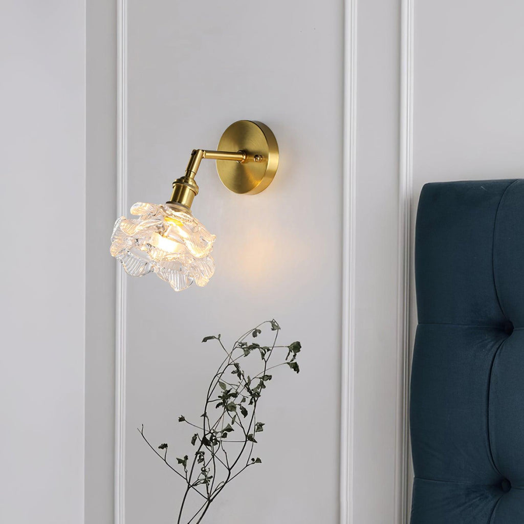 Petal Applique Murale Vintage en Laiton - Neutralighting
